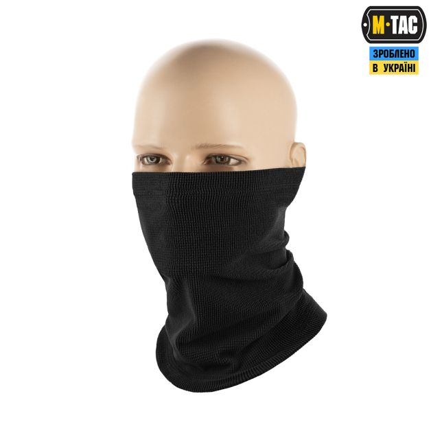 M-Tac шарф-труба мікрофліс ріп-стоп Black