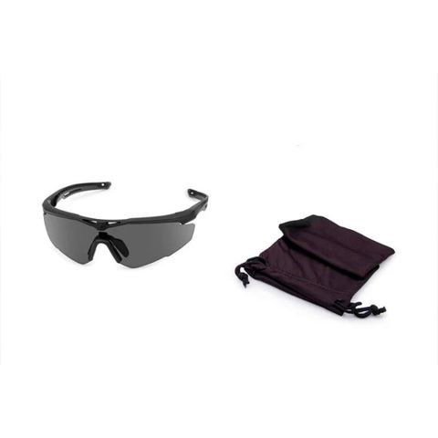 Revision окуляри StingerHawk Black Frame Smoke Lens Large