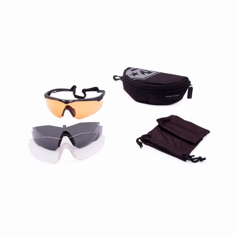 Revision окуляри StingerHawk Black Frame 3 Lens Kit Large