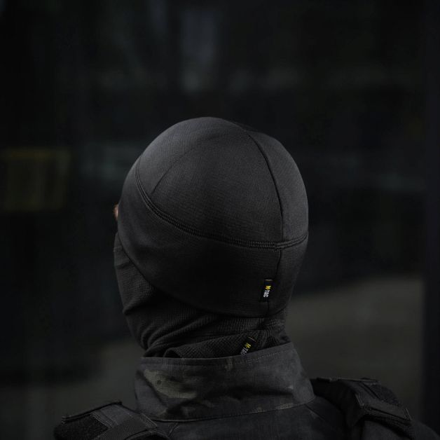 M-Tac шапка-підшоломник мікрофліс ріп-стоп Black