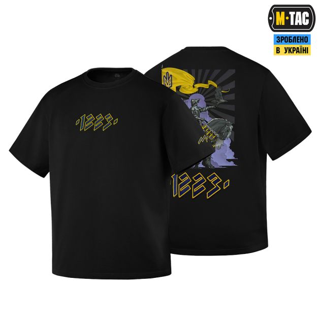 M-Tac футболка 1223 Embroidery Cotton Hard Black