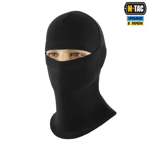 M-Tac балаклава-ніндзя Basic мікрофліс ріп-стоп Black