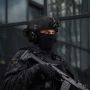 M-Tac шарф-труба анатомічний мікрофліс ріп-стоп Black