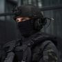 M-Tac шарф-труба длинный микрофлис рип-стоп Black
