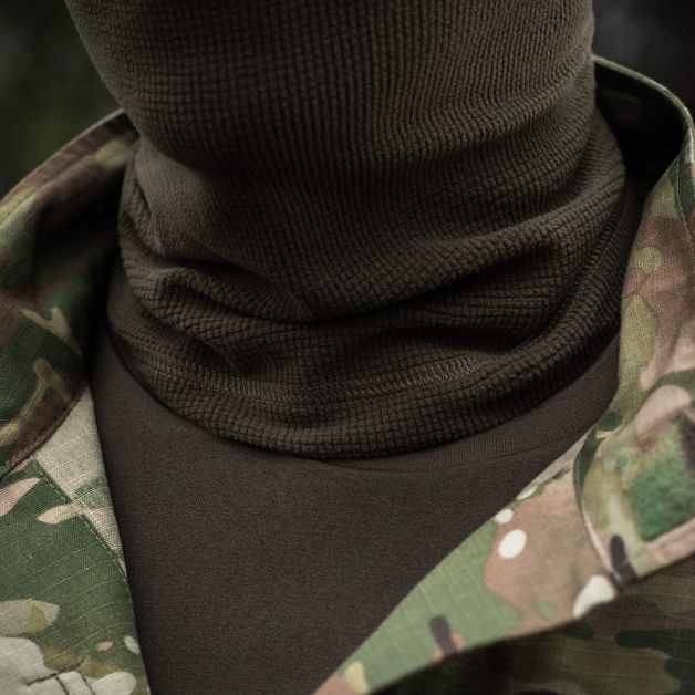 M-Tac шарф-труба мікрофліс ріп-стоп Dark Olive