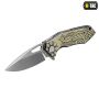 M-Tac ніж складний Type 12 Scandinavian Stonewash Black/Sand