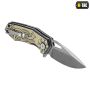M-Tac ніж складний Type 12 Scandinavian Stonewash Black/Sand