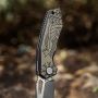 M-Tac ніж складний Type 12 Scandinavian Stonewash Black/Sand