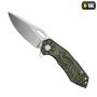 M-Tac ніж складний Type 12 Scandinavian Stonewash Black/Olive