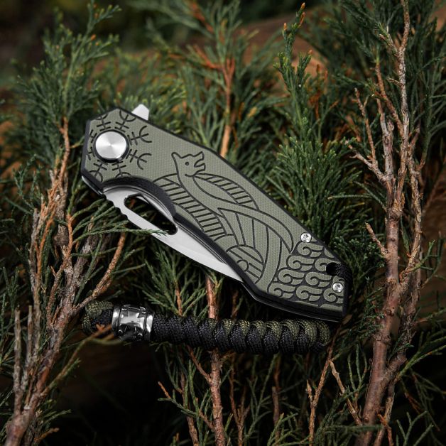 M-Tac ніж складний Type 12 Scandinavian Black/Olive