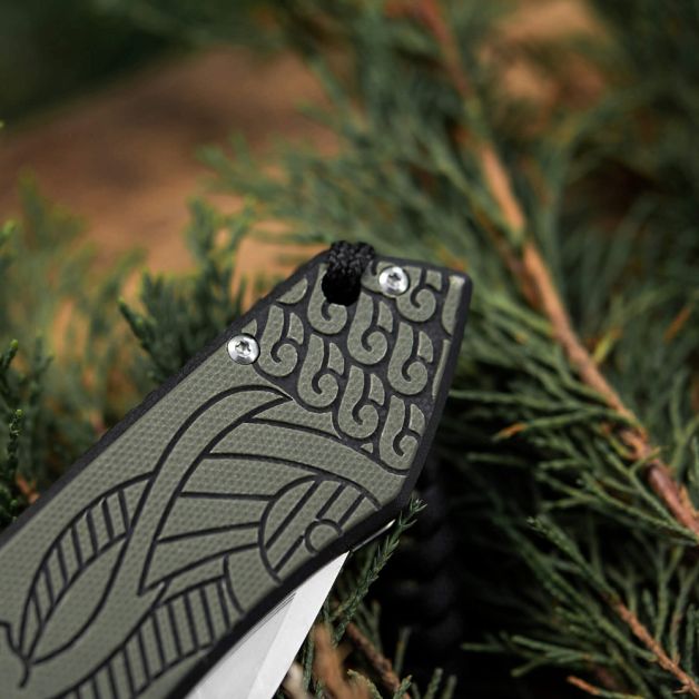 M-Tac ніж складний Type 12 Scandinavian Black/Olive
