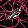 M-Tac ніж складний Type 12 Spider Web Black/Pink/Steel