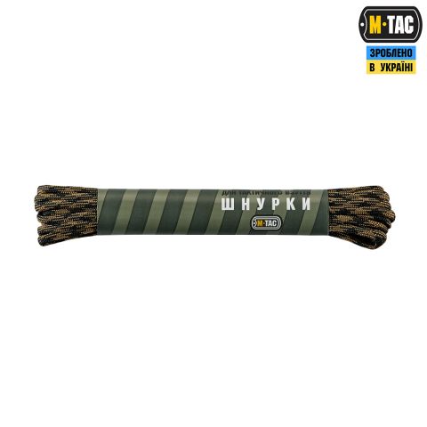 M-Tac шнурки Mil-Spec Nylon Black/Coyote