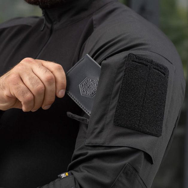 M-Tac сорочка бойова літня Gen.II Piquet Black
