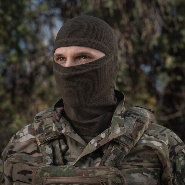 M-Tac балаклава-ніндзя Basic мікрофліс ріп-стоп Dark Olive