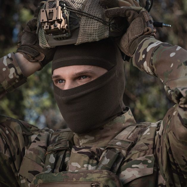 M-Tac балаклава-ніндзя Basic мікрофліс ріп-стоп Dark Olive