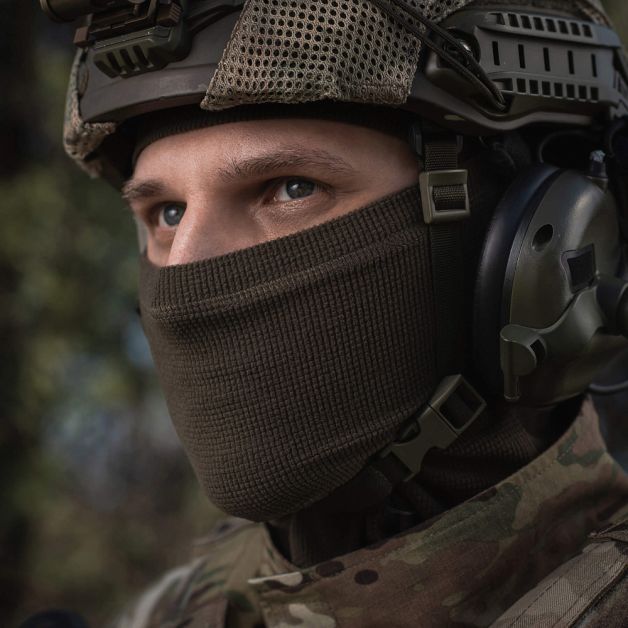 M-Tac балаклава-ніндзя Basic мікрофліс ріп-стоп Dark Olive
