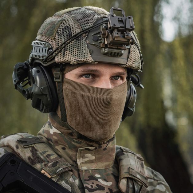 M-Tac балаклава-ніндзя Basic мікрофліс ріп-стоп Tan