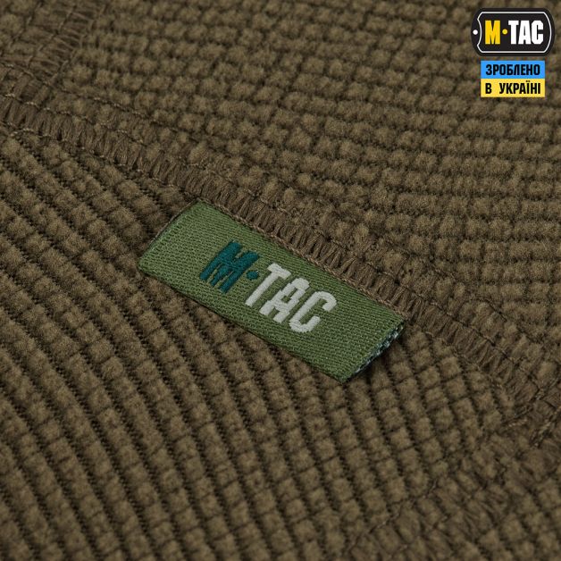 M-Tac шарф-труба анатомічний мікрофліс ріп-стоп Dark Olive