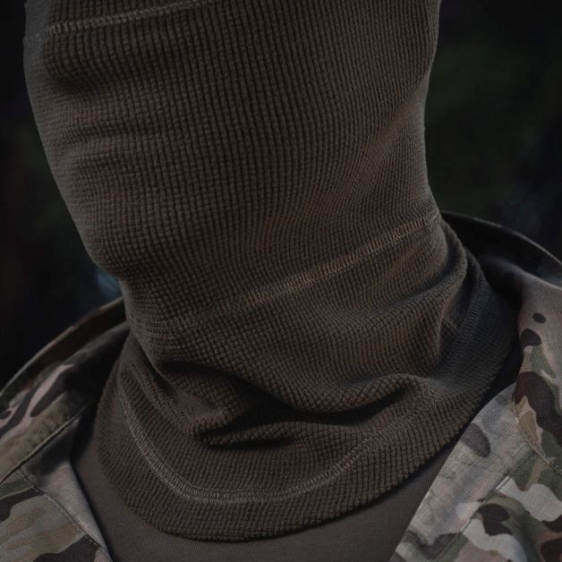 M-Tac шарф-труба анатомічний мікрофліс ріп-стоп Dark Olive