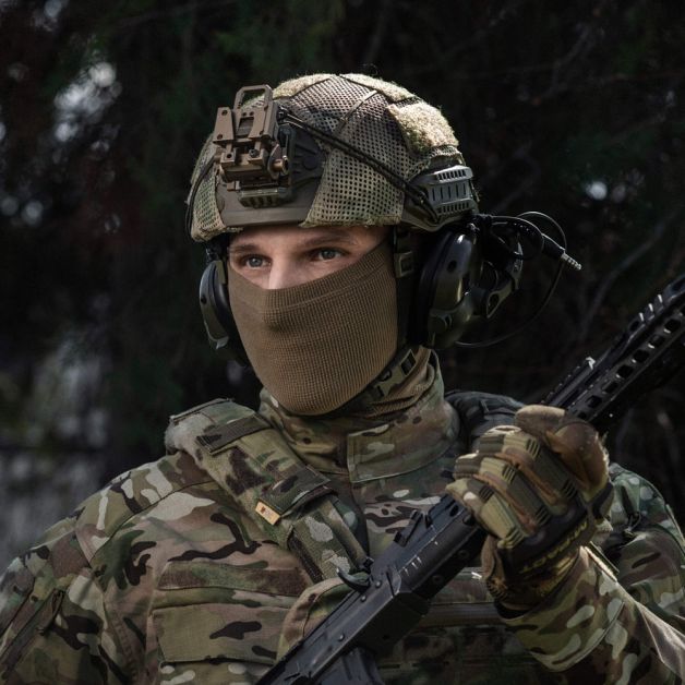 M-Tac шарф-труба мікрофліс ріп-стоп Tan