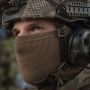 M-Tac шарф-труба анатомічний мікрофліс ріп-стоп Tan