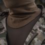 M-Tac шарф-труба анатомічний мікрофліс ріп-стоп Tan