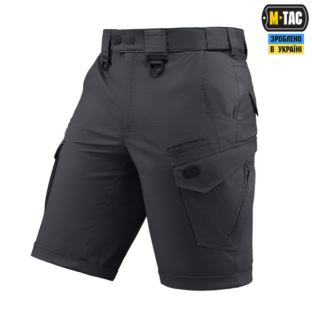 M-Tac шорты Aggressor Gen.II Flex Dark Grey