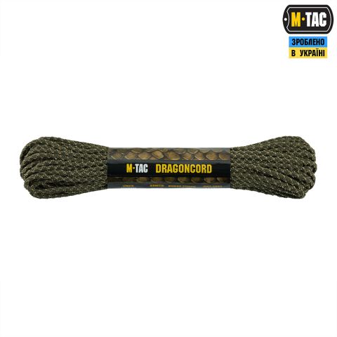 M-Tac паракорд Dragon Cord 15m Ranger Green/Tan
