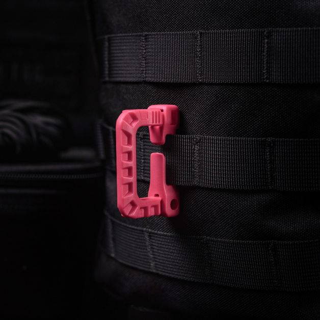 Карабін пластиковий Grimloc Pink