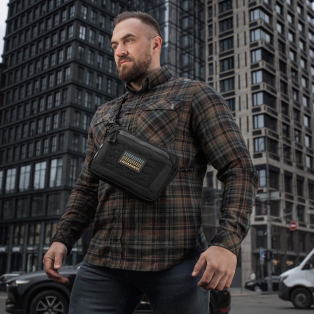 M-Tac сумка Admin Bag з липучкою Black