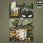 M-Tac футболка Orange Cat Cotton Hard Light Olive