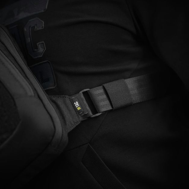 M-Tac сумка Sling Pistol Bag Hex з липучкою Black