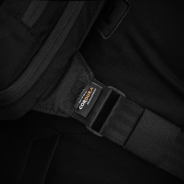 M-Tac сумка Sling Pistol Bag Hex з липучкою Black