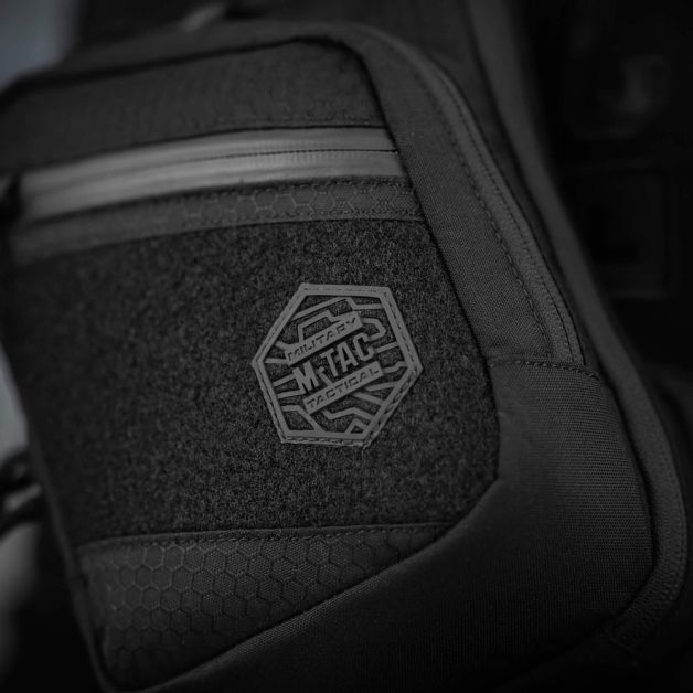 M-Tac сумка Sling Pistol Bag Hex з липучкою Black