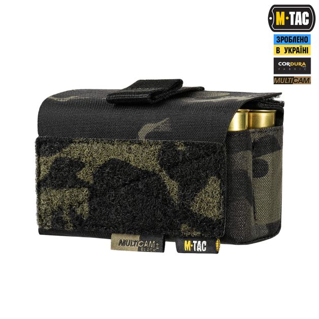 M-Tac подсумок под 12 калибр на 10 патронов Elite Multicam Black