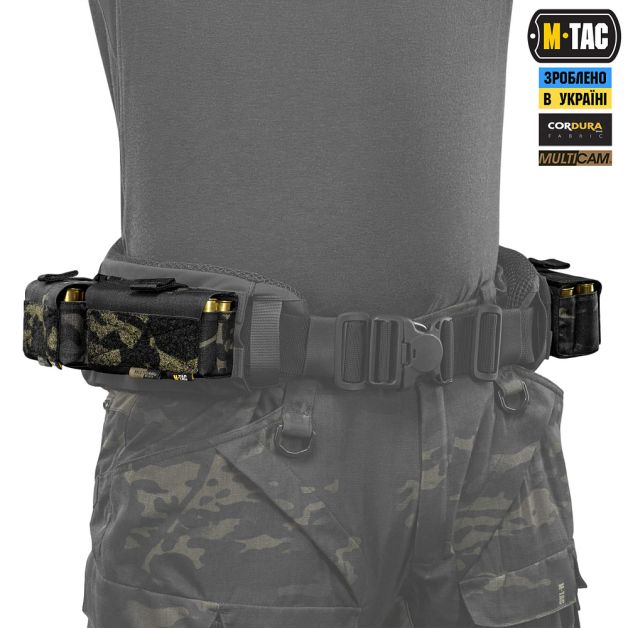 M-Tac подсумок под 12 калибр на 10 патронов Elite Multicam Black