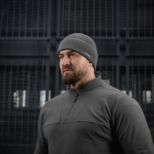 M-Tac шапка Watch Cap Polartec Cold Weather Dark Grey
