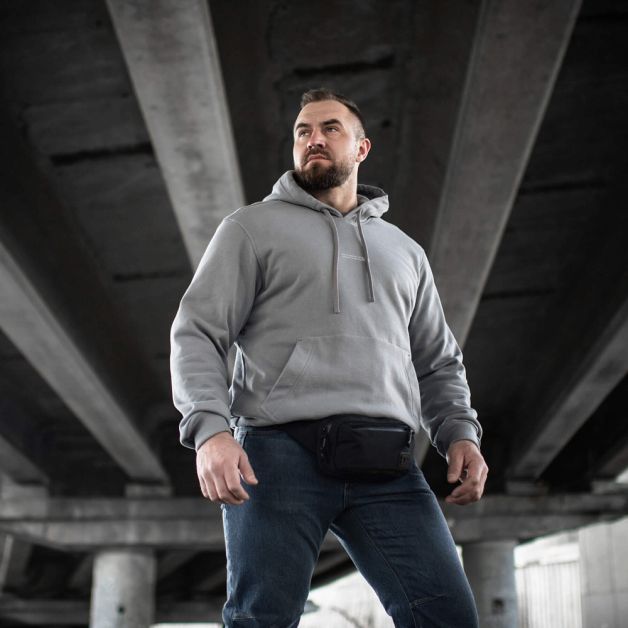M-Tac кофта Hoodie Born by Revolution Oversize Hard Light Grey
