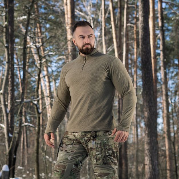 M-Tac термосорочка фліс Delta Level 2 Hex Tan