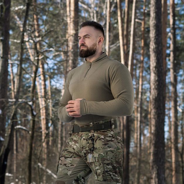 M-Tac термосорочка фліс Delta Level 2 Hex Tan