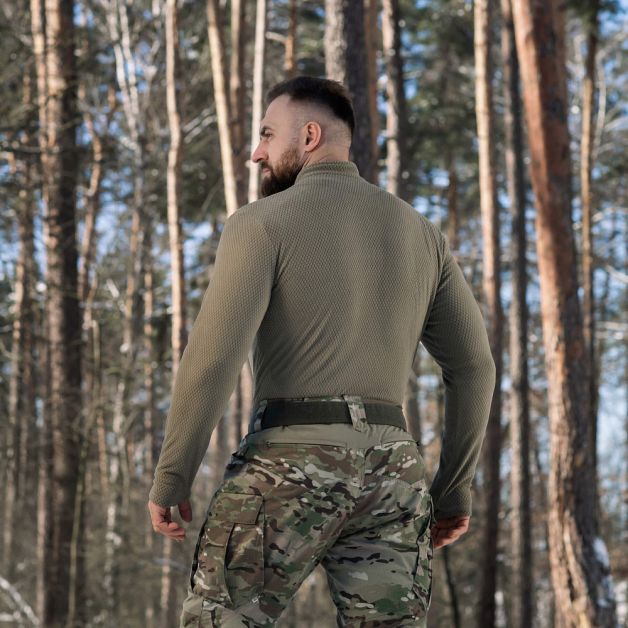 M-Tac термосорочка фліс Delta Level 2 Hex Tan