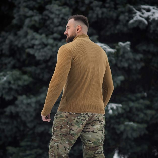 M-Tac термосорочка фліс Delta Level 2 Hex Coyote