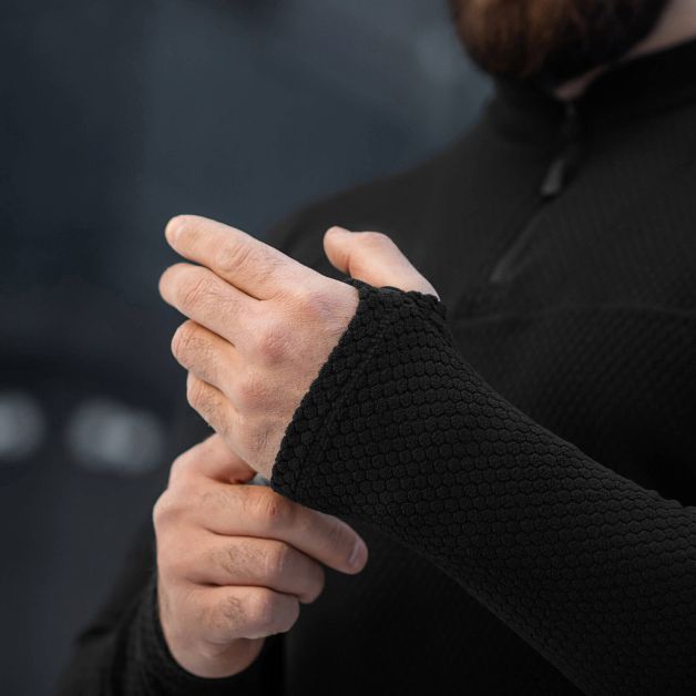 M-Tac термосорочка фліс Delta Level 2 Hex Black