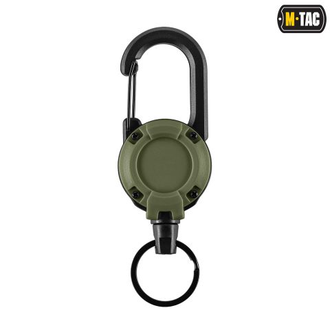 M-Tac карабін зі шнуром для ключів Olive