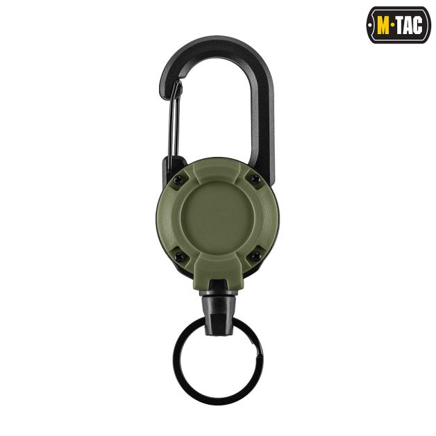 M-Tac карабин с тросиком для ключей Olive