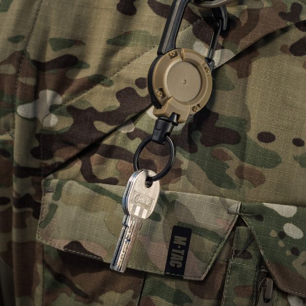M-Tac карабин с тросиком для ключей Coyote