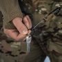 M-Tac карабин с тросиком для ключей Coyote
