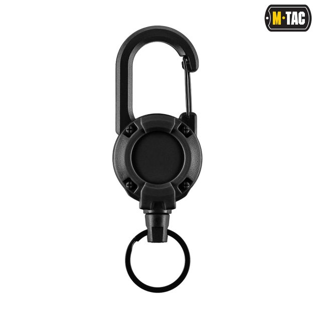 M-Tac карабин с тросиком для ключей Black
