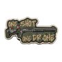 Brand Element нашивка One shot one drone (olive)